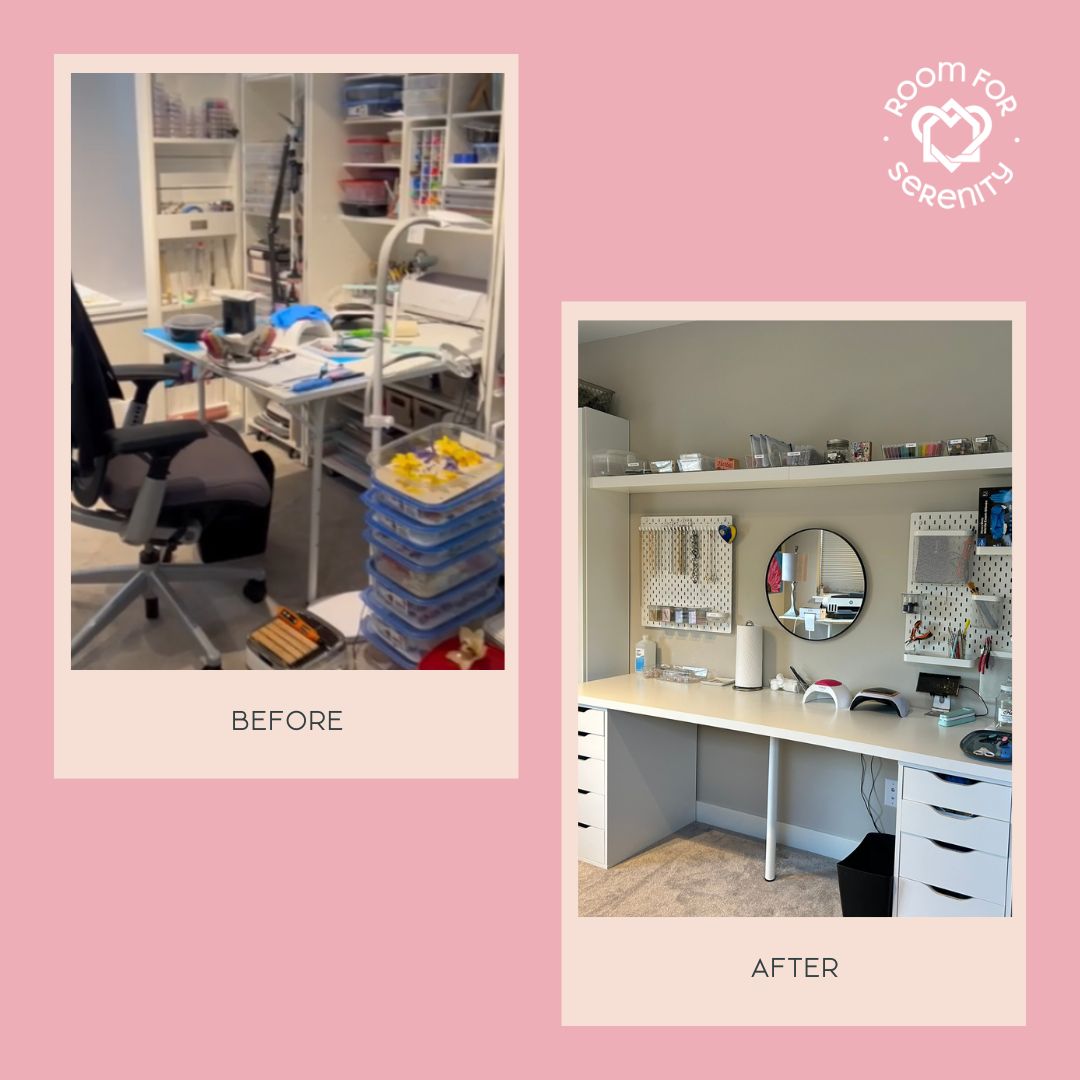 Craft room organization