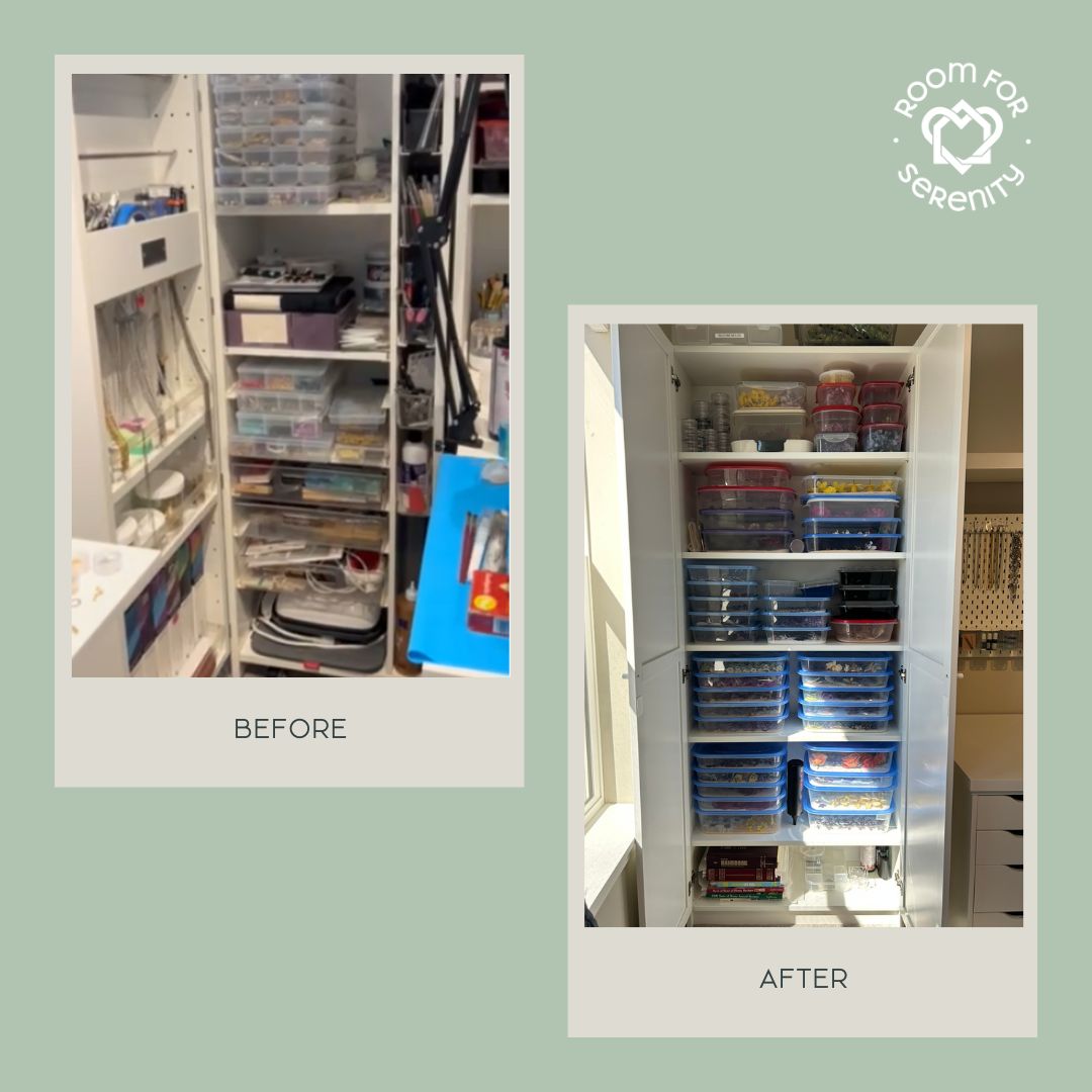Craft room organization